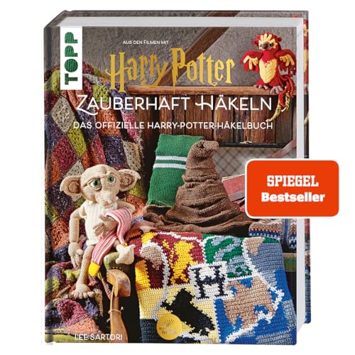 Harry Potter: Zauberhaft häkeln.: Das offizielle Harry-Potter-Häkelbuch. 25 Anleitungen für alle Fans der Harry-Potter-Filme für Anfänger bis Fortgeschrittene von Frech