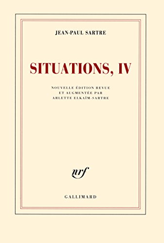 Situations: Avril 1950 - avril 1953 (4) von GALLIMARD