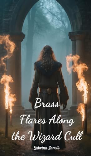 Brass Flares Along the Wizard Cull von Swan Charm