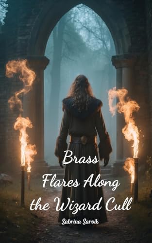 Brass Flares Along the Wizard Cull von Swan Charm