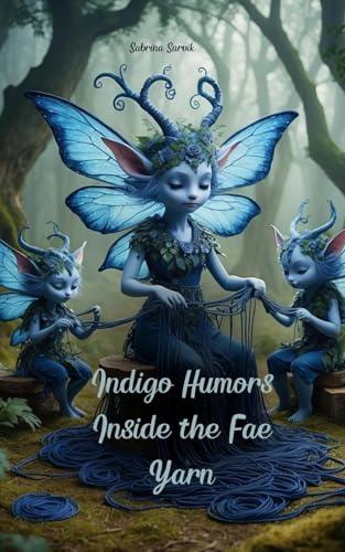 Indigo Humors Inside the Fae Yarn von Swan Charm