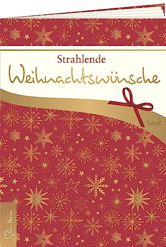 Strahlende Weihnachtswünsche (Geschenkhefte von Herzen) von Lahn-Verlag GmbH