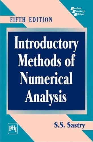 Introductory Methods of Numerical Analysis von PHI Learning