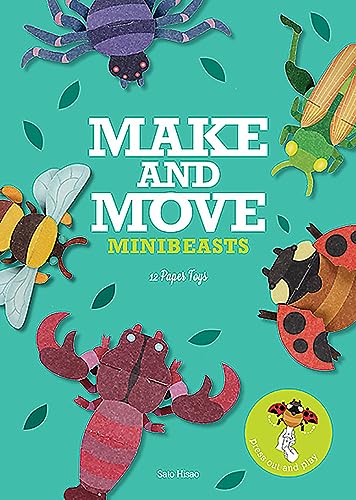 Make and Move: Minibeasts: 12 Paper Puppets to Press Out and Play von Laurence