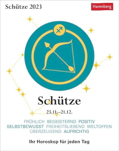 Schütze Sternzeichenkalender 2023: Tagesabreißkalender. Mini-Tischkalender 2023 mit täglichem Horoskop. Kleiner Kalender mit täglichem Blick in die ... - Ihr Horoskop für jeden Tag Schütze Sternzeichenkalender 2023: Tagesabreißkalender. Mini-Tischkalender 2023 mit täglichem Horoskop. Kleiner Kalender mit täglichem Blick in die ... - Ihr Horoskop für jeden Tag