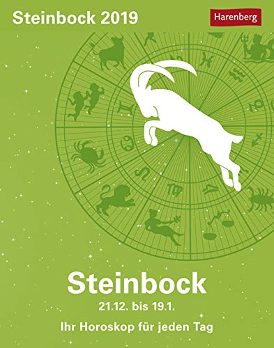Steinbock Sternzeichenkalender 2023: Tagesabreißkalender. Mini-Tischkalender 2023 mit täglichem Horoskop. Kleiner Kalender mit täglichem Blick in die ... - Ihr Horoskop für jeden Tag
