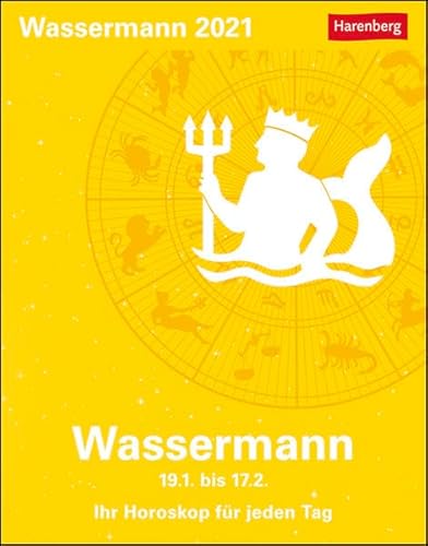 Wassermann Sternzeichenkalender 2021 - Tagesabreißkalender mit ausführlichem Tageshoroskop und Zitaten - Tischkalender zum Aufstellen oder Aufhängen - Format 11 x 14 cm: Ihr Horoskop für jeden Tag Wassermann Sternzeichenkalender 2021 - Tagesabreißkalender mit ausführlichem Tageshoroskop und Zitaten - Tischkalender zum Aufstellen oder Aufhängen - Format 11 x 14 cm: Ihr Horoskop für jeden Tag