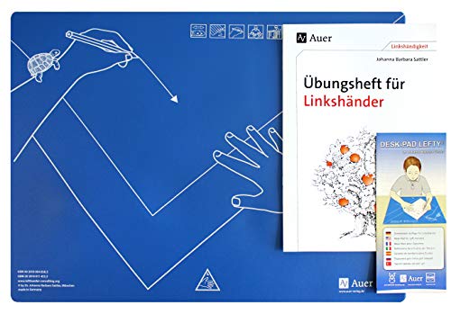 Desk-Pad Lefty, mit einem Übungsheft für Linkshänder