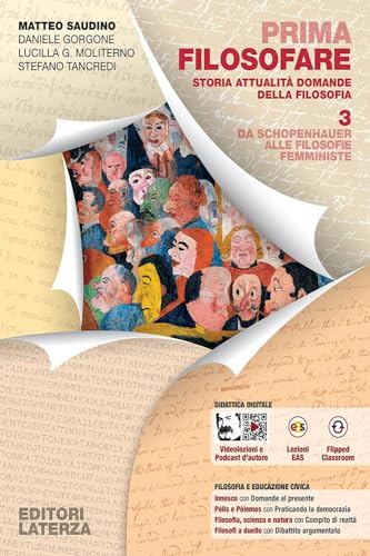 Prima filosofare. Storia attualità domande della filosofia. Per le Scuole superiori. Da Schopenhauer alle filosofie femministe (Vol. 3) (Collezione scolastica) von Laterza Edizioni Scolastiche