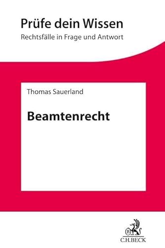 Beamtenrecht (Prüfe dein Wissen)