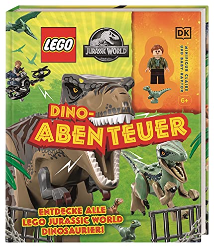 LEGO® Jurassic World™ Dino-Abenteuer: Entdecke alle LEGO Jurassic World Dinosaurier! Minifigur Claire und Baby-Raptor von DK