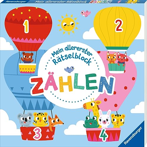 Ravensburger Mein allererster Rätselblock Zählen - Rätselbuch ab 3 Jahre