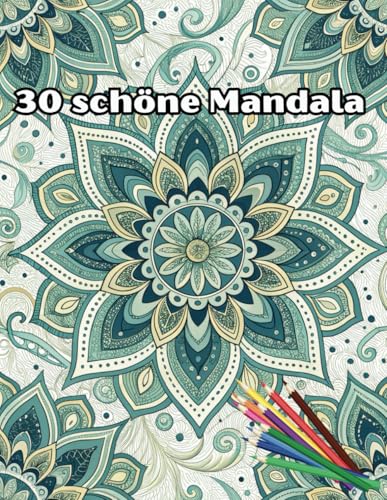 30 schöne Mandala 1: Full Page Mandala von Independently published