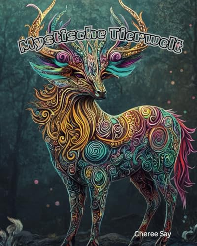 Mystische Tierwelt: Malbuch von Independently published
