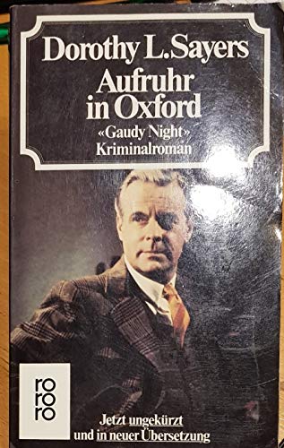 Aufruhr in Oxford: Kriminalroman
