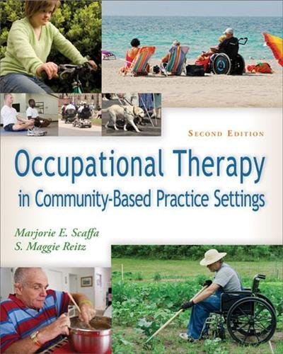Occupational Therapy in Community Based Settings 2e