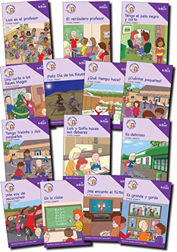 Learn Spanish with Luis y Sofia, Part 2 Storybook Pack, Years 5-6: Pack of 14 Storybooks (Learn Spanish with Luis y Sofia, Part 2 Storybooks) von Brilliant Publications