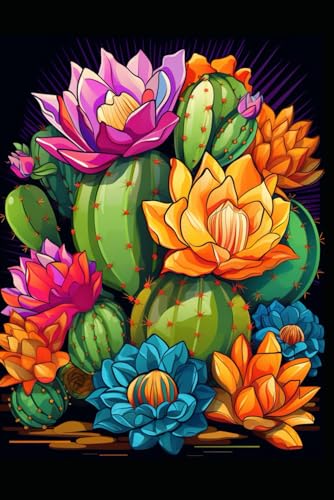 Succulent Serenity: A Cactus Coloring Oasis von Independently published