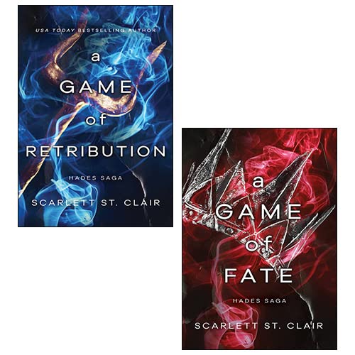 Hades Saga Series 2 Books Collection Set By Scarlett St. Clair (A Game of Fate, A Game of Retribution) - Scarlett St. Clair