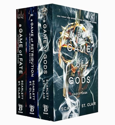 Hades x Persephone Saga 3 Books Collection Set By Scarlett St. Clair(A Game of Gods, A Game of Retribution & A Game of Fate)