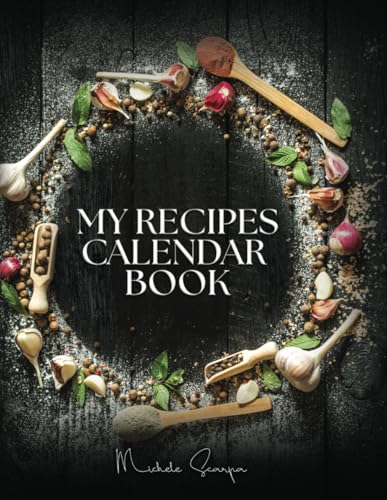My Recipes Calendar Book