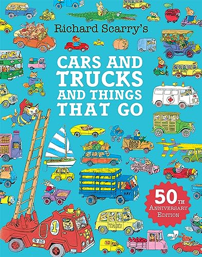Cars and Trucks and Things That Go: Kids will love discovering all kinds of fun vehicles in this special 50th anniversary edition of the illustrated children’s book classic