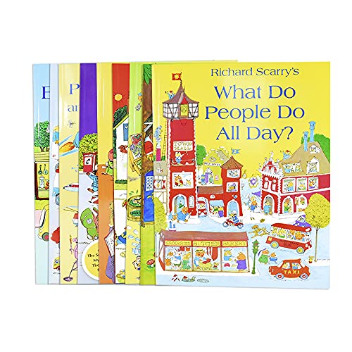 Richard Scarry Collection- 10 Books (RRP £69.90) by (2013-01-01)