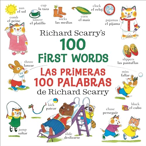 Richard Scarry's 100 First Words/Las primeras 100 palabras de Richard Scarry: Bilingual Edition Richard Scarry's 100 First Words/Las primeras 100 palabras de Richard Scarry: Bilingual Edition von Golden Books