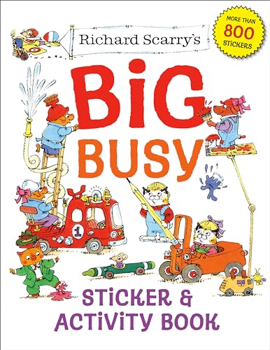 Richard Scarry's Big Busy Sticker & Activity Book