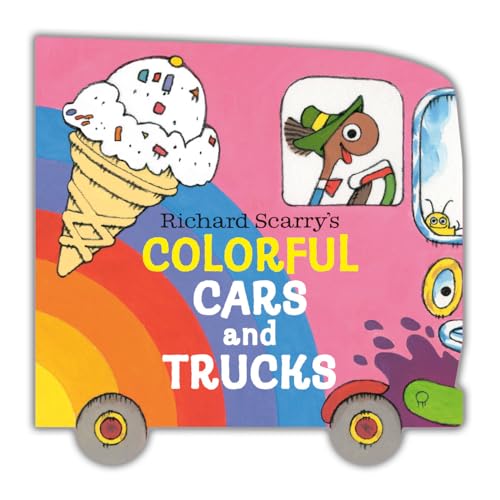 Richard Scarry's Colorful Cars and Trucks (A Chunky Book) von Random House Books for Young Readers