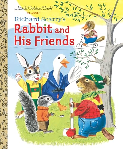 Richard Scarry's Rabbit and His Friends (Little Golden Book) von Golden Books