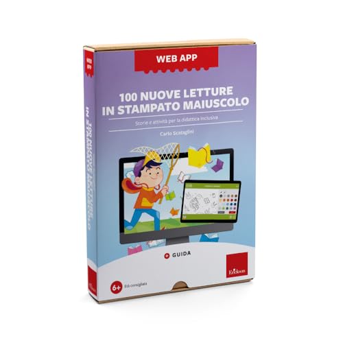 100 nuove letture in stampato maiuscolo. Web app. Con software (Software didattico) von Erickson