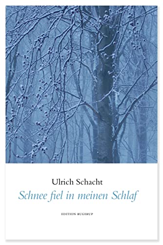 Schnee fiel in meinen Schlaf: Gedichte