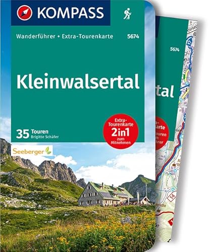 KOMPASS Wanderführer Kleinwalsertal: 2in1 Wanderführer mit Extra-Tourenkarte 1:25.000, 35 Touren, GPX-Daten zum Download KOMPASS Wanderführer Kleinwalsertal: 2in1 Wanderführer mit Extra-Tourenkarte 1:25.000, 35 Touren, GPX-Daten zum Download