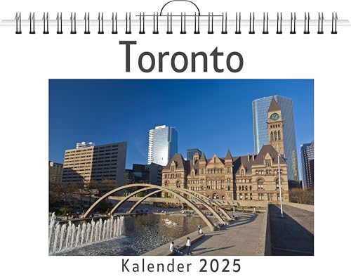 Toronto - (Wandkalender 2025, Kalender DIN A4 quer, Monatskalender im Querformat mit Kalendarium, das perfekte Geschenk) von FlipFlop