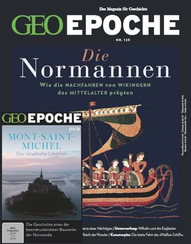 GEO Epoche (mit DVD) / GEO Epoche mit DVD 125/2024 - Die Normannen: Das Magazin für Geschichte