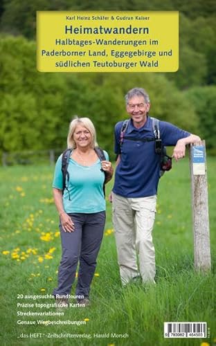 Heimatwandern: Halbtages-Wanderungen im Paderborner Land, Eggegebirge und südlichen Teutoburger Wald