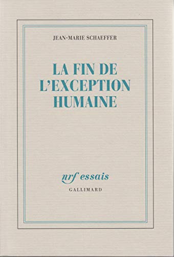 La fin de l'exception humaine