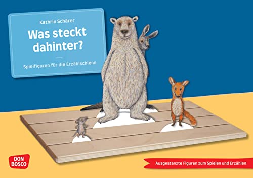 Was steckt dahinter?. Erzählschienen-Figurenset: Ausgestanzte Spielfiguren und Skript. Sprachförderung in Kindergarten und Grundschule. ... die Erzählschiene: Bilderbuch-Geschichten)