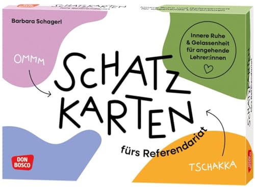 Schatzkarten fürs Referendariat: Innere Ruhe und Gelassenheit für angehende Lehrer:innen. Mit Selbstfürsorge und Mindfulness Herausforderungen ... Inspirationen, Zitate und Affirmationen) Schatzkarten fürs Referendariat: Innere Ruhe und Gelassenheit für angehende Lehrer:innen. Mit Selbstfürsorge und Mindfulness Herausforderungen ... Inspirationen, Zitate und Affirmationen)