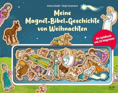 Meine Magnet-Bibel-Geschichte von Weihnachten: Ein Spielbuch mit 20 Magneten (Magnet-Bibel-Geschichten)