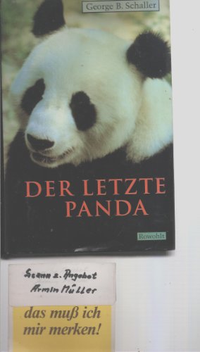 Der letzte Panda Der letzte Panda von Rowohlt Buchverlag