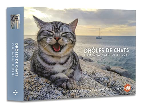 Agenda - Calendrier Drôles de chats 2024