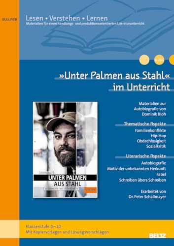 »Unter Palmen aus Stahl« im Unterricht: Materialien zum Jugendroman von Dominik Bloh (Klassenstufe 8-10, mit Kopiervorlagen) von Beltz