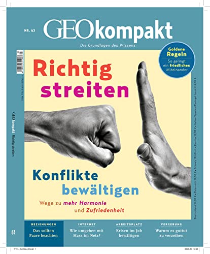 GEOkompakt / GEOkompakt 63/2020 - Konflikte + Streit: Die Grundlagen des Wissens