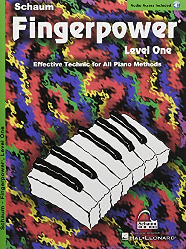 Fingerpower - Level 1: Book/Online Audio: Effective Technic for All Piano Methods von Schaum Publications