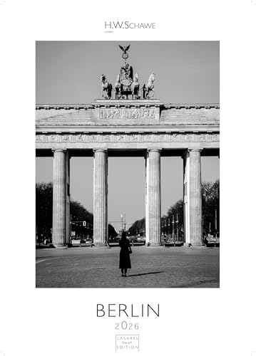 Berlin schwarz-weiss 2026 S 29x21cm von CASARES EDITION