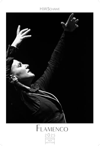 Flamenco schwarz-weiss 2025 von CASARES EDITION