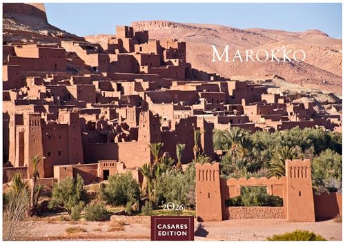 Marokko 2026 L 35x50cm von CASARES EDITION
