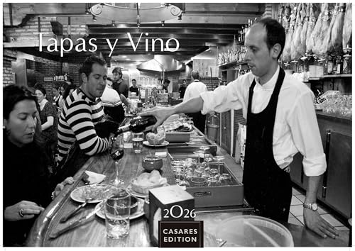 Tapas y Vino 2026 S 35x50cm von CASARES EDITION
